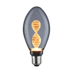 Paulmann LED-Lampe E27 3,5 W Helix 1.800K Rauch