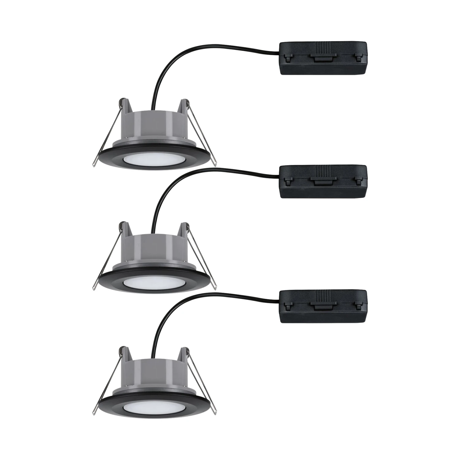 Paulmann Calla Schwenk On/off Ø9cm CCT 3er Schwarz – Bild 6