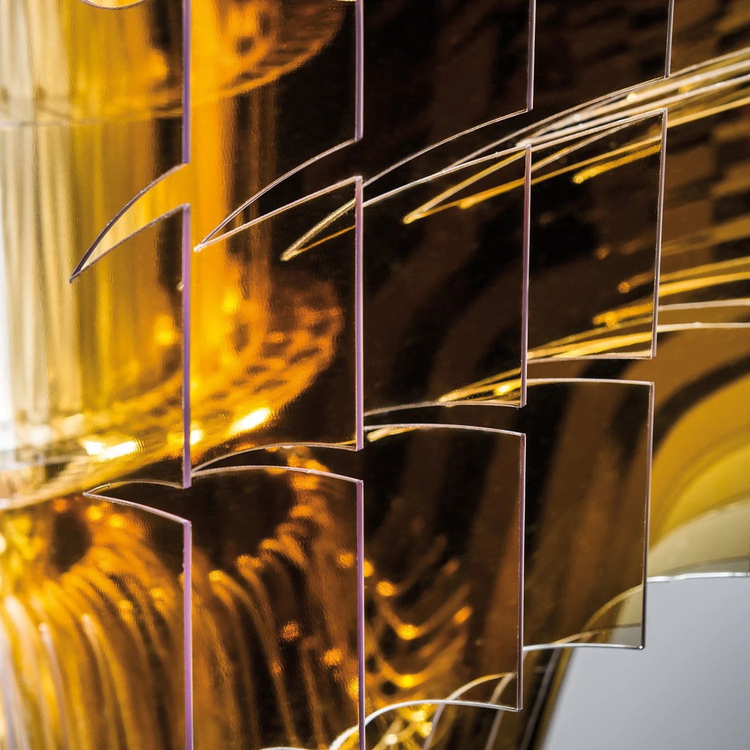 Slamp Aria M Hängeleuchte, Gold, Ø 60 Cm – Bild 6