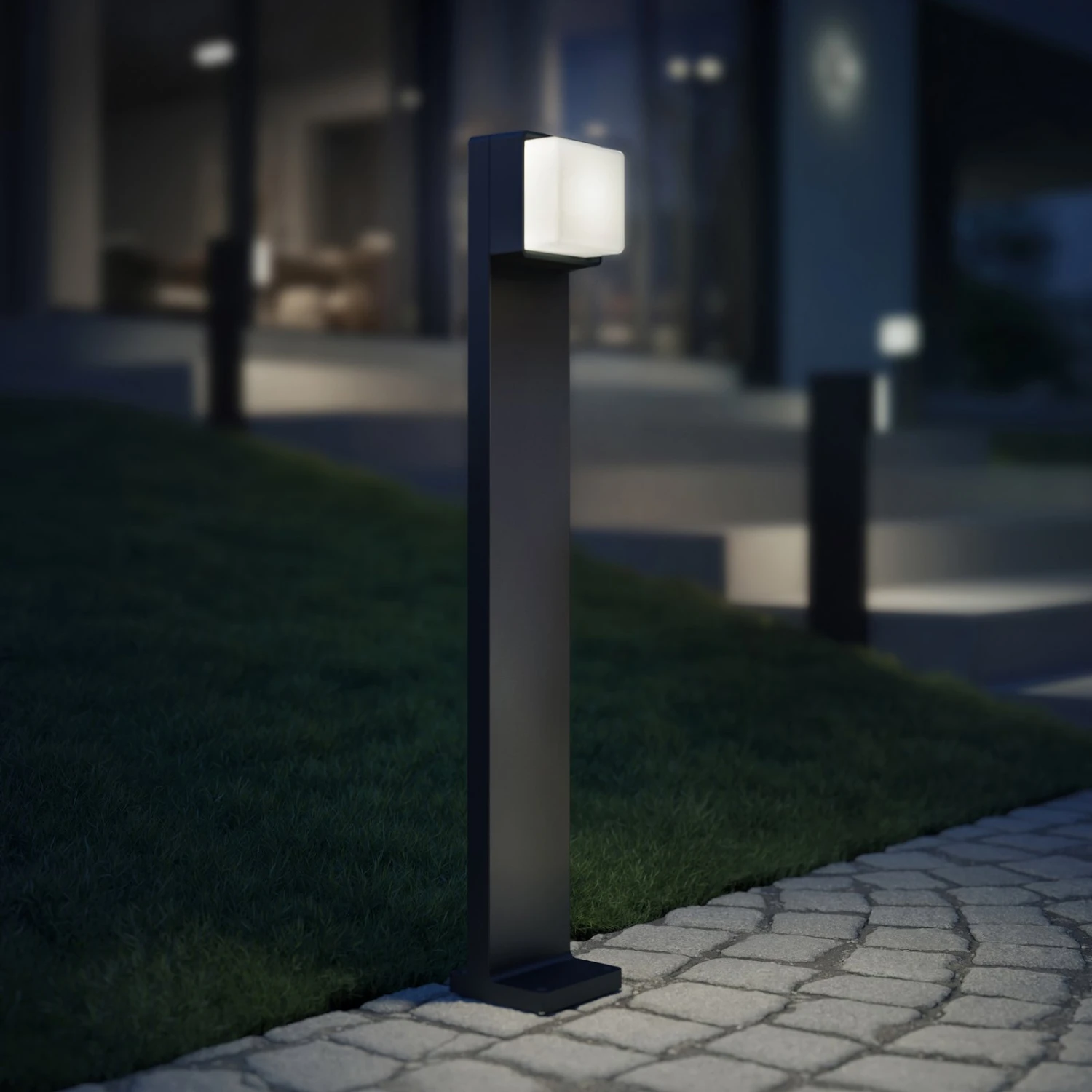 STEINEL GL 85 C 600 Wegeleuchte, Anthrazit – Bild 2