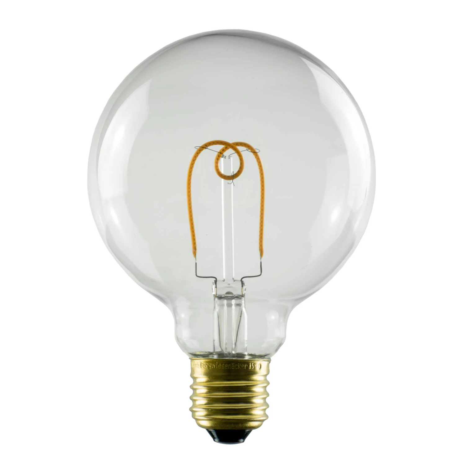 SEGULA LED-Globelampe E27 3,2W G95 922 Dimmbar
