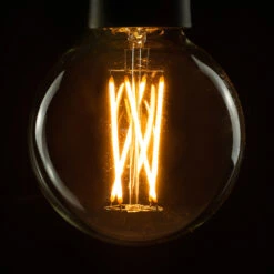 SEGULA LED-Globe E27 5W G95 2.200K Dimmbar Klar