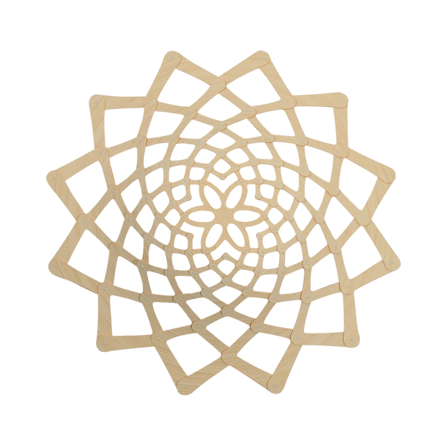 David Trubridge Sunflower Small Dekoschirm Bambus