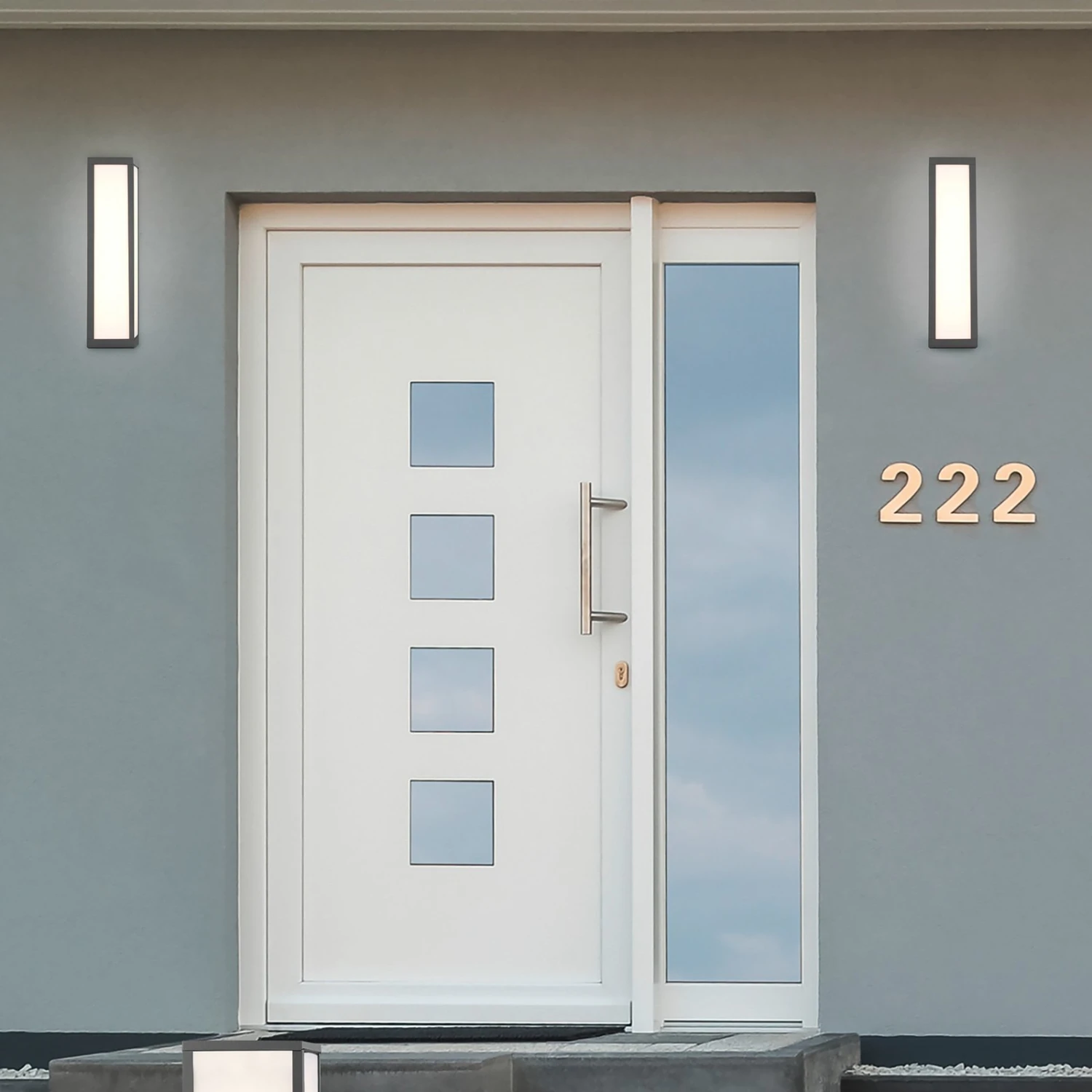 LED-Außenwandleuchte Fuerte Aus Aluminium, IP54 – Bild 2