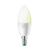 WiZ C37 LED-Lampe E14 4,9W Kerze Matt CCT