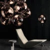 Tom Dixon Globe Burst Kronleuchter, Kupfer