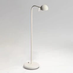 Vibia Pin 1650 LED-Tischlampe, Länge 23cm, Creme