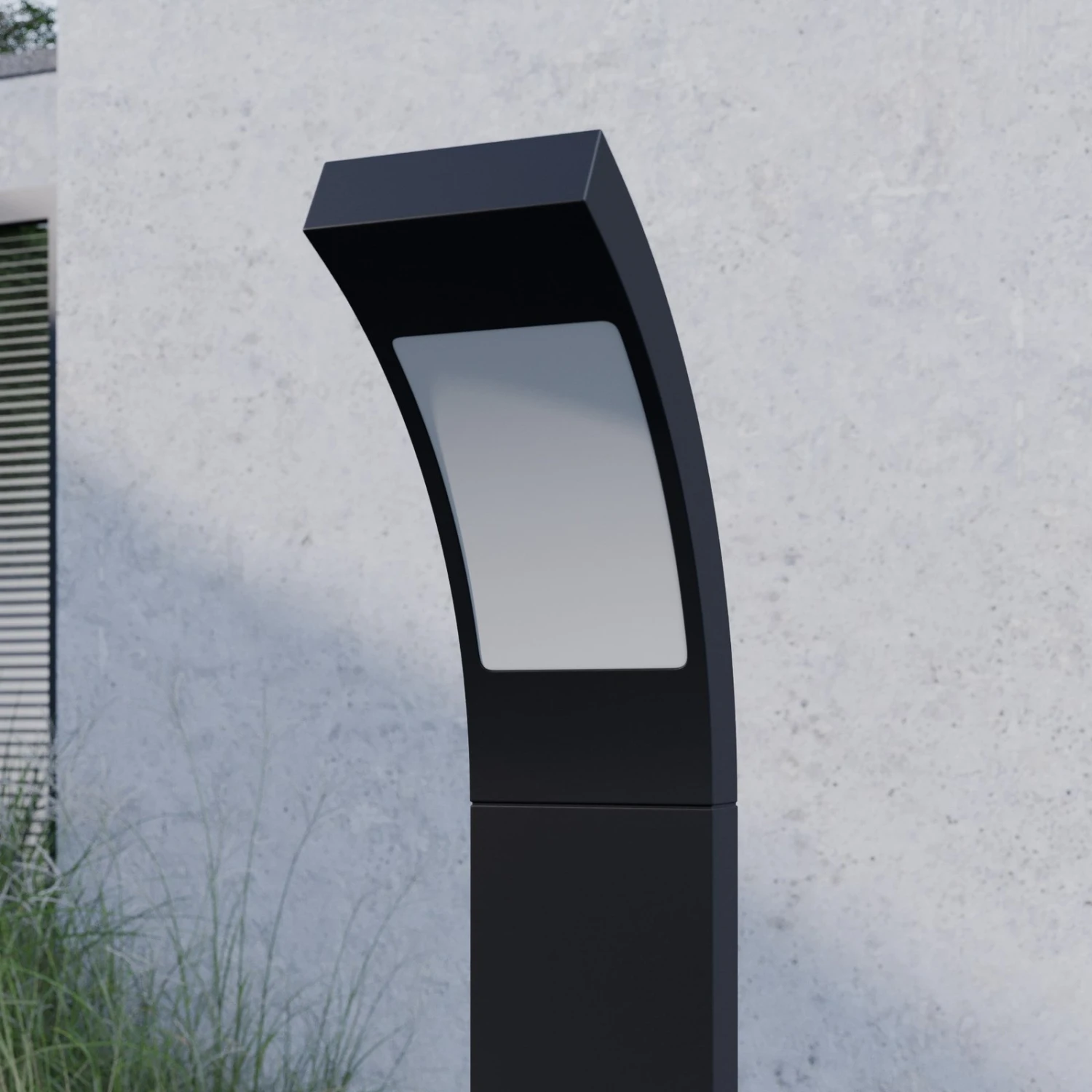 Lucande Juvia - LED-Wegelampe Aus Grafitgrauem Aluminium – Bild 6