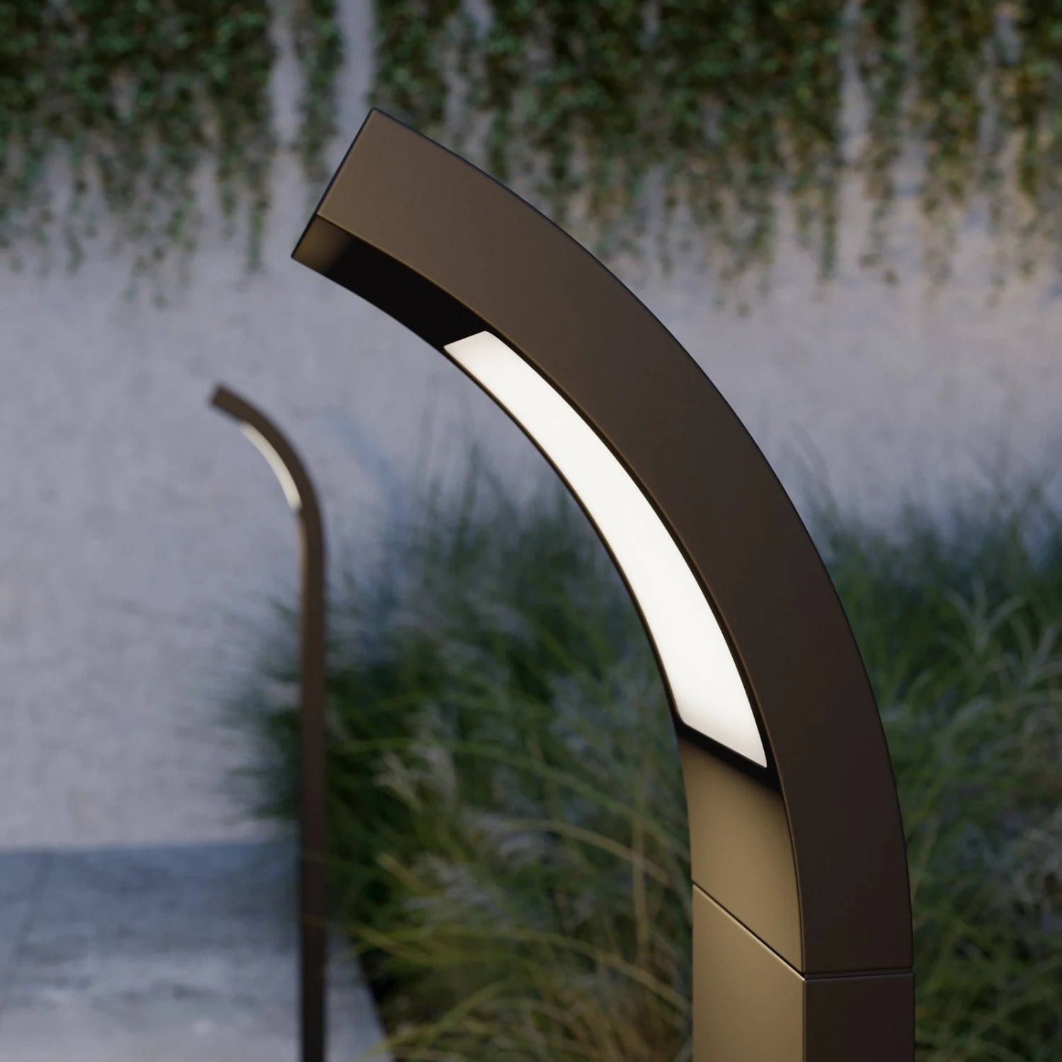 Lucande Juvia - LED-Wegelampe Aus Grafitgrauem Aluminium – Bild 7