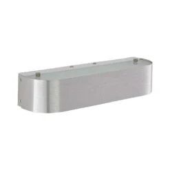 Wandleuchte Nika Mit E14-Fassung, Aluminium