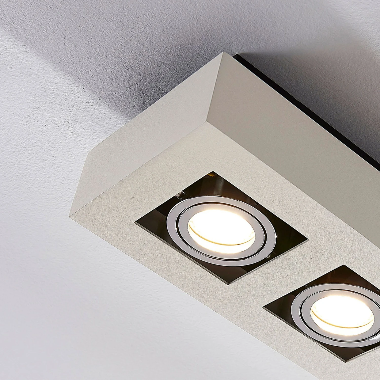 3-flammige Deckenlampe Vince In Weiß – Bild 5