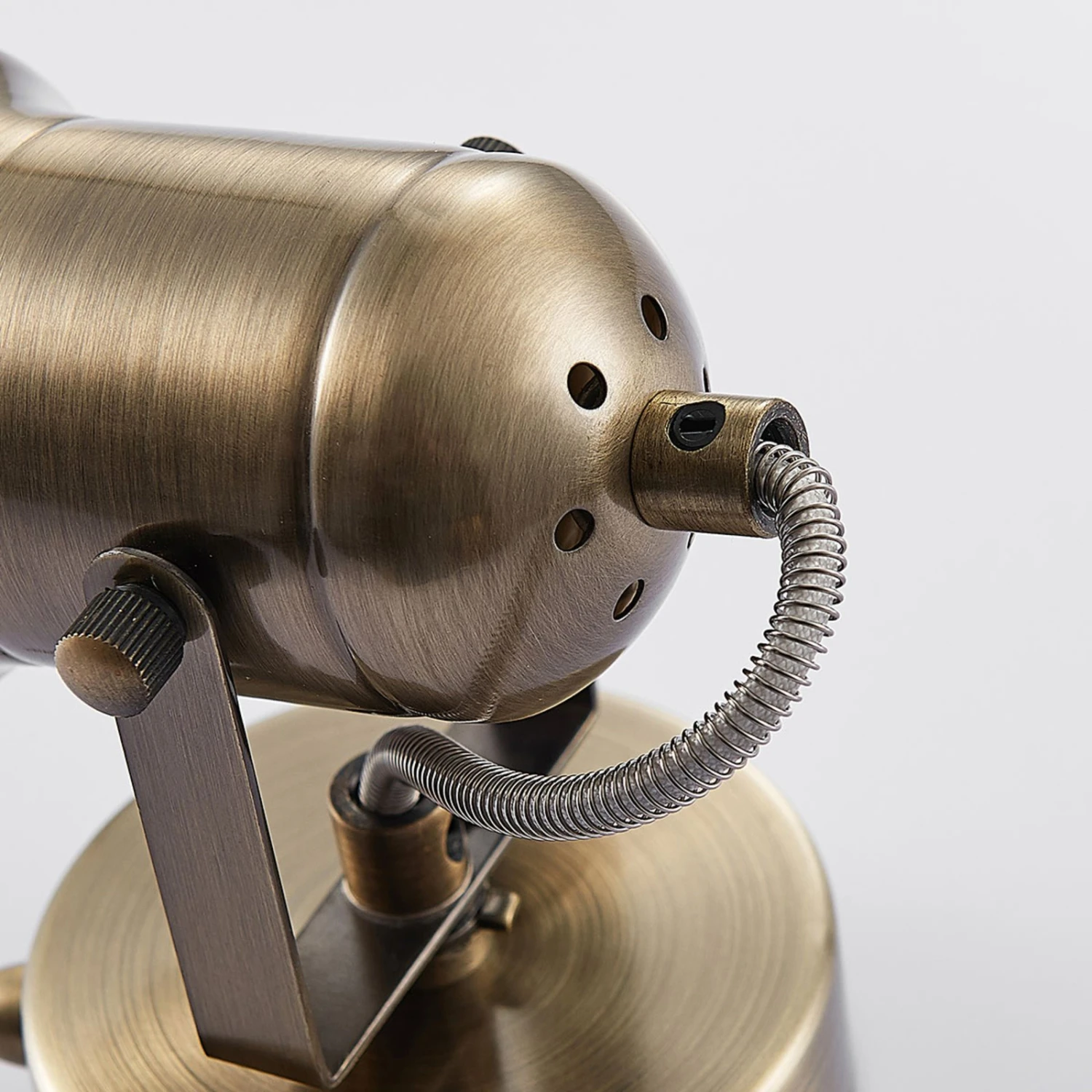 Wandleuchte Anze In Messing Antik – Bild 8