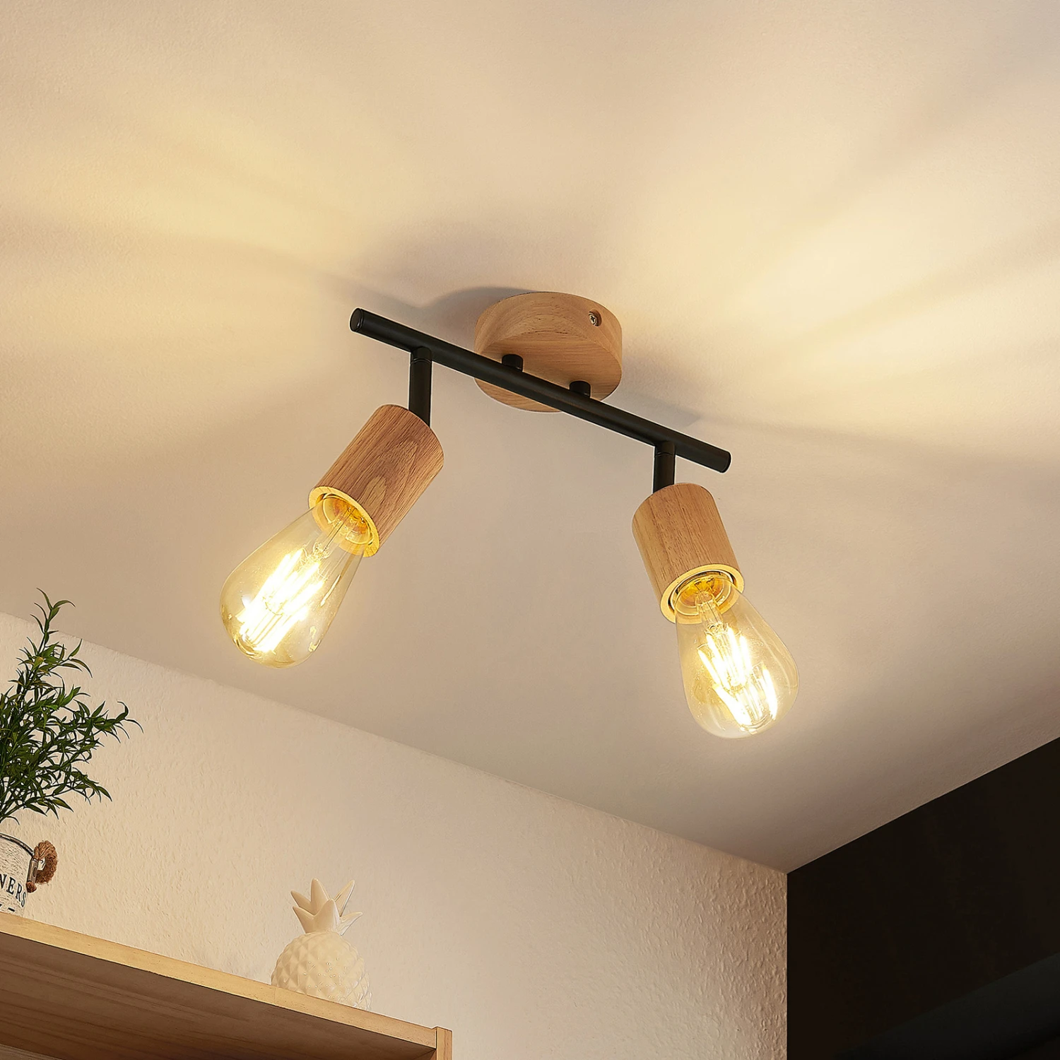 Lindby Magniva Deckenstrahler, Zweiflammig