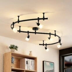 Prios Orvilio Flex-Schienensystem, Schwarz