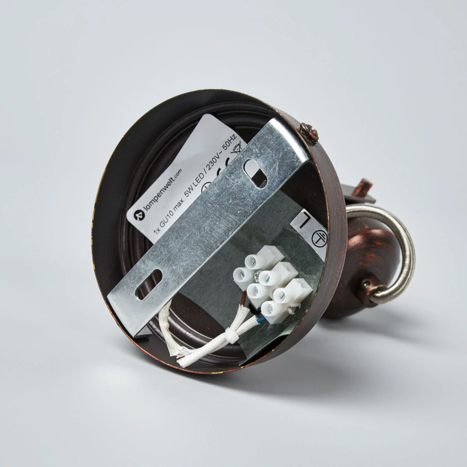 Braun-goldener Spot Cansu, GU10 – Bild 7