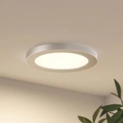 Prios Aureka LED-Deckenlampe, Einbau, 22,5 Cm