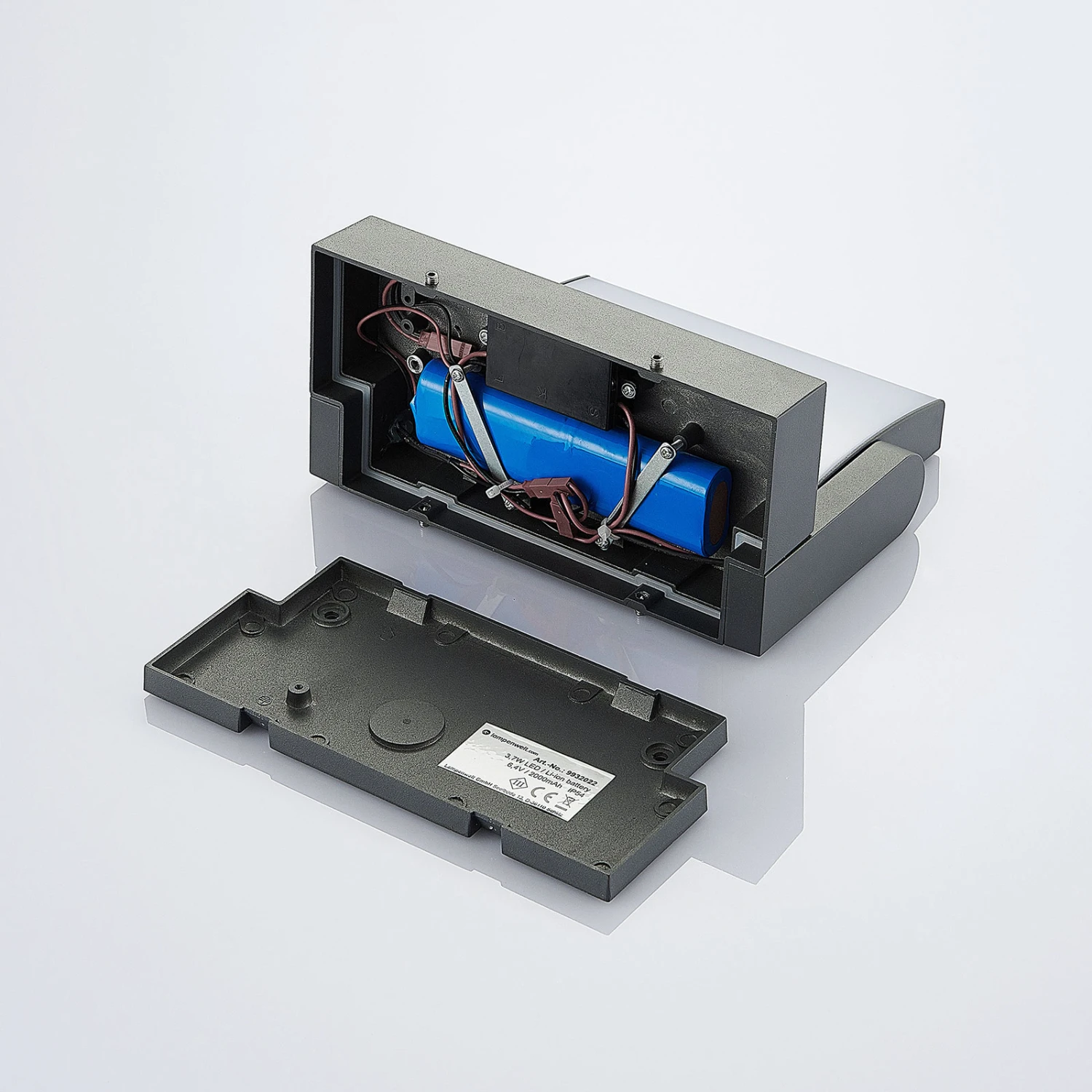 LED-Solar-Außenwandlampe Sherin Mit Sensor – Bild 9