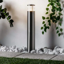 Wegeleuchte Adenika, Edelstahl V4A, Seewasserfest