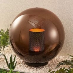 Lindby Kibara Deko-Kugelleuchte, Ø 50 Cm