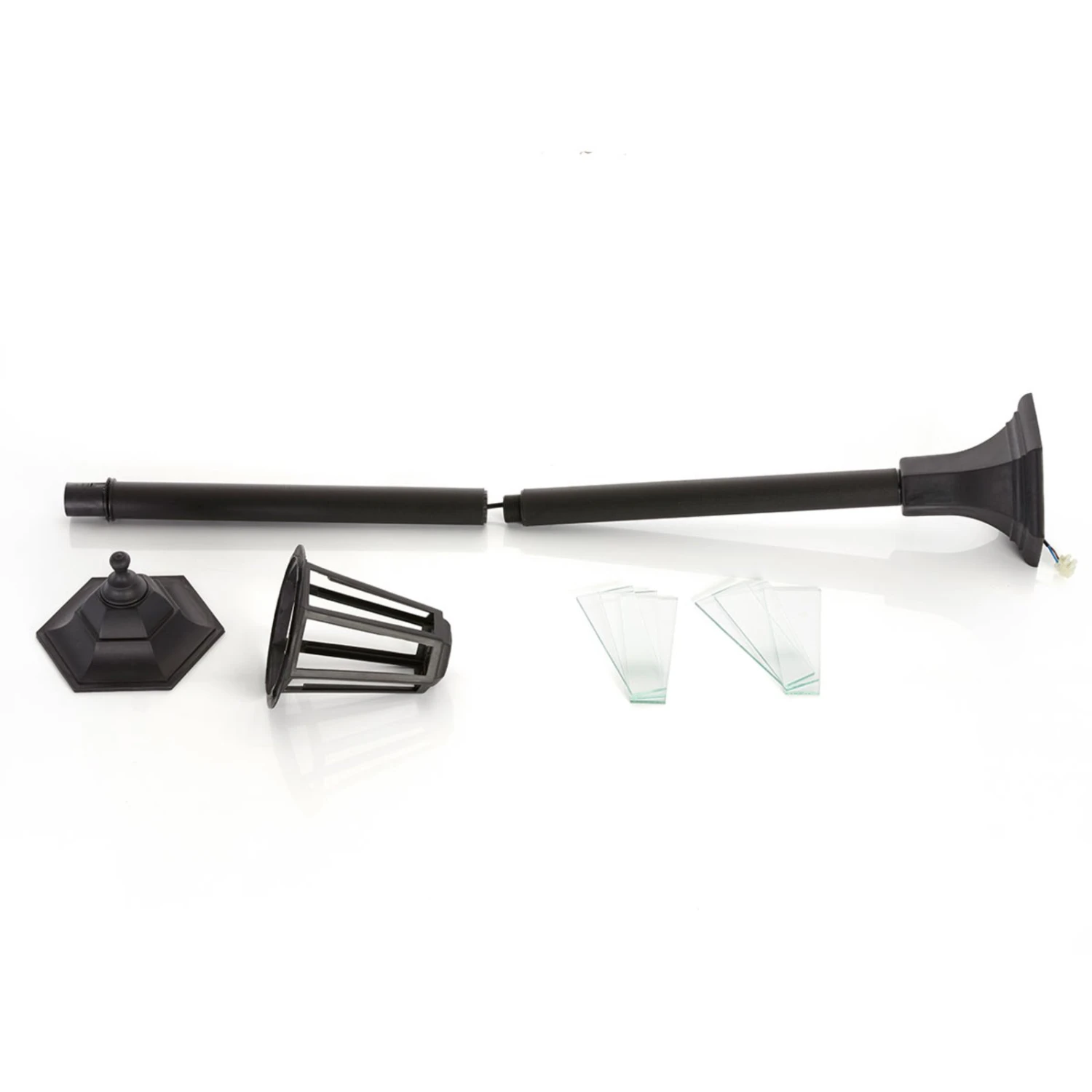 Wegelampe Nane In Laternenform, Schwarz – Bild 6