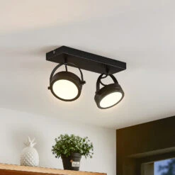 Lindby Omila LED-Deckenstrahler, Zweiflammig