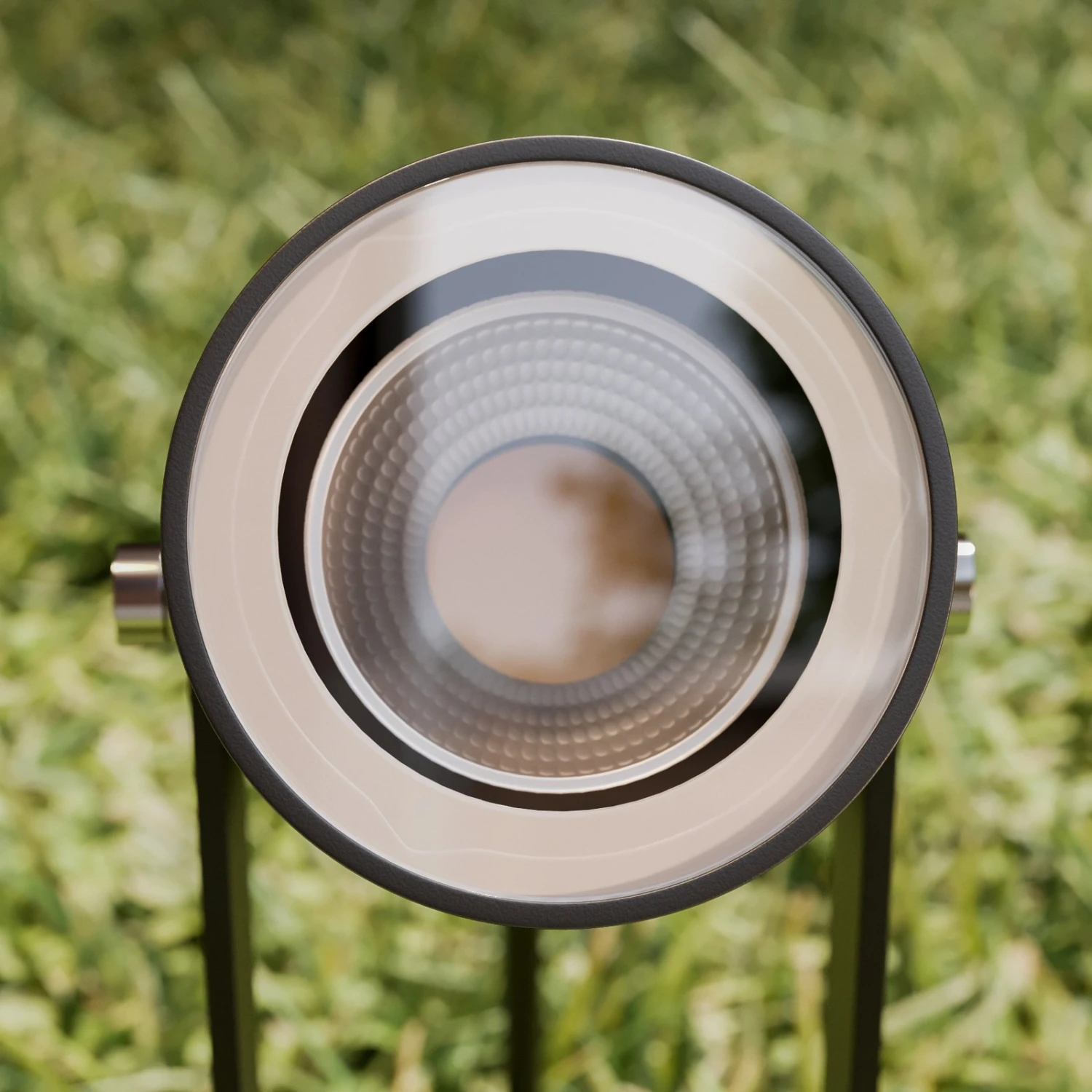 Lucande Außenstrahler Galina Mit Erdspieß, Dunkelgrau 10cm – Bild 8